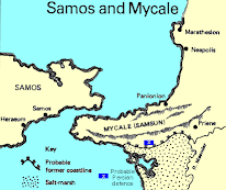 Mapa del Mycale