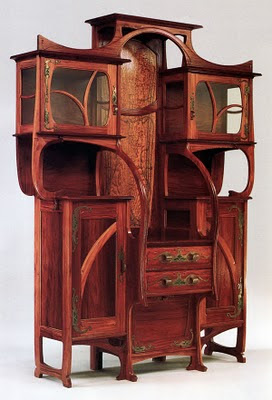 Art nouveau furnishings: