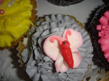Cupcake with Butterflies