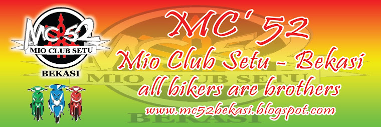 WELCOME TO MC'52 BEKASI (mio club setu)