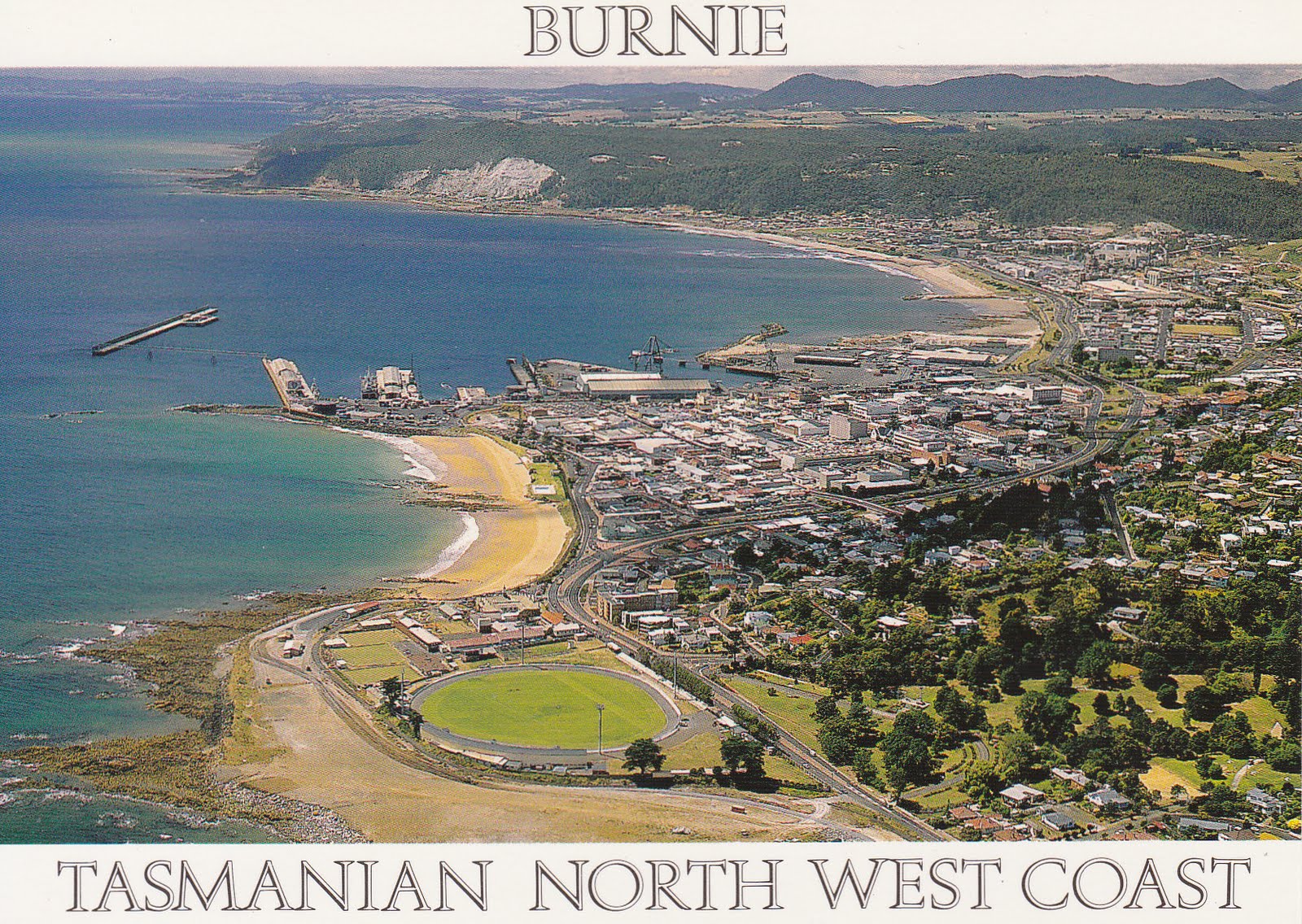 johan postcards Australia Burnie.