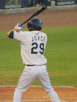 Matt Joyce was 5 for 5 in Monday's game. Photo by Jim Donten.