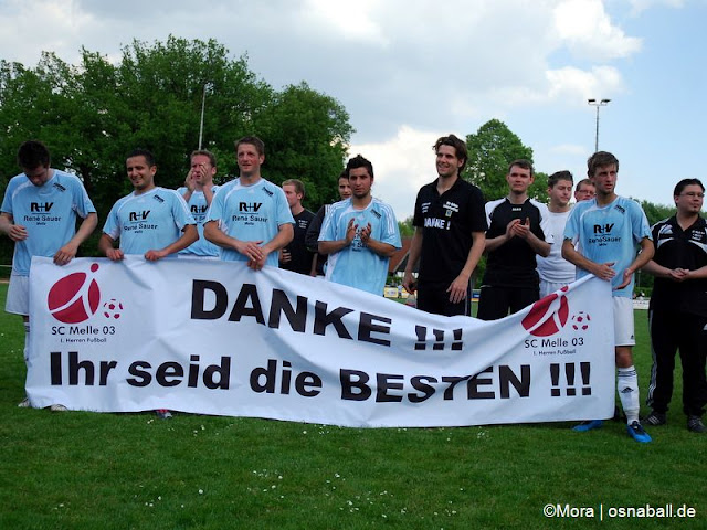 SC Melle 03 gegen TuS Lingen am 24. Mai 2010 Fussball Bezirksoberliga Weser-Ems
