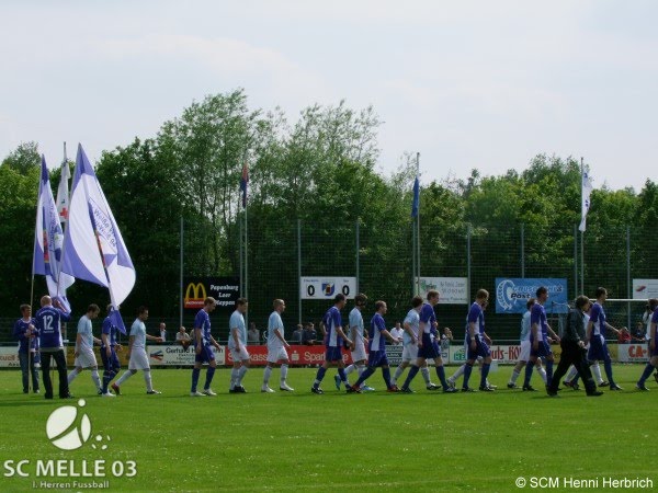 BW Papenburg gegen SC Melle 03 am 29. Mai 2010 Fussball Bezirksoberliga Weser-Ems