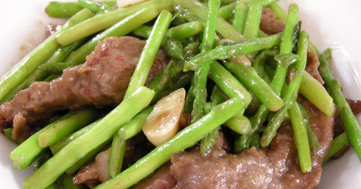 Peng's Kitchen Asparagus Beef Fillet
