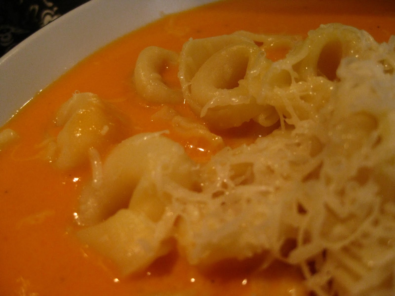 Andrea The Kitchen Witch Tomato bisque with tortellini