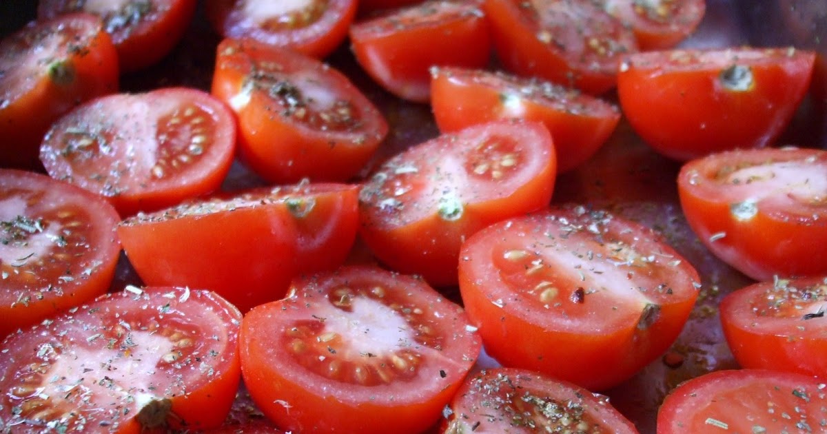 Antics of a cycling cook Oven dried tomatoes
