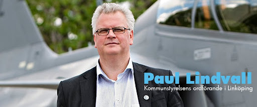 Paul Lindvall (M) - Kommunstyrelsens ordförande i Linköping
