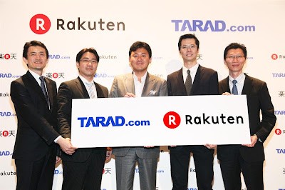 เมื่อ 楽天(rakuten) เข้าครองหุ้นและ ดำเนินงานร่วมกับ TARAD.com