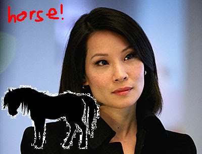 Since when did horse-face Lucy angelina jolie face profile. Since when did horse-face Lucy