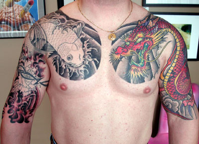 Tatto Galery on Tattoos Desing  Dragon Tattoo Japanese