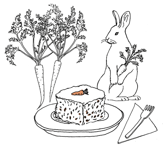 Illustrator in Paris: Carrot cake