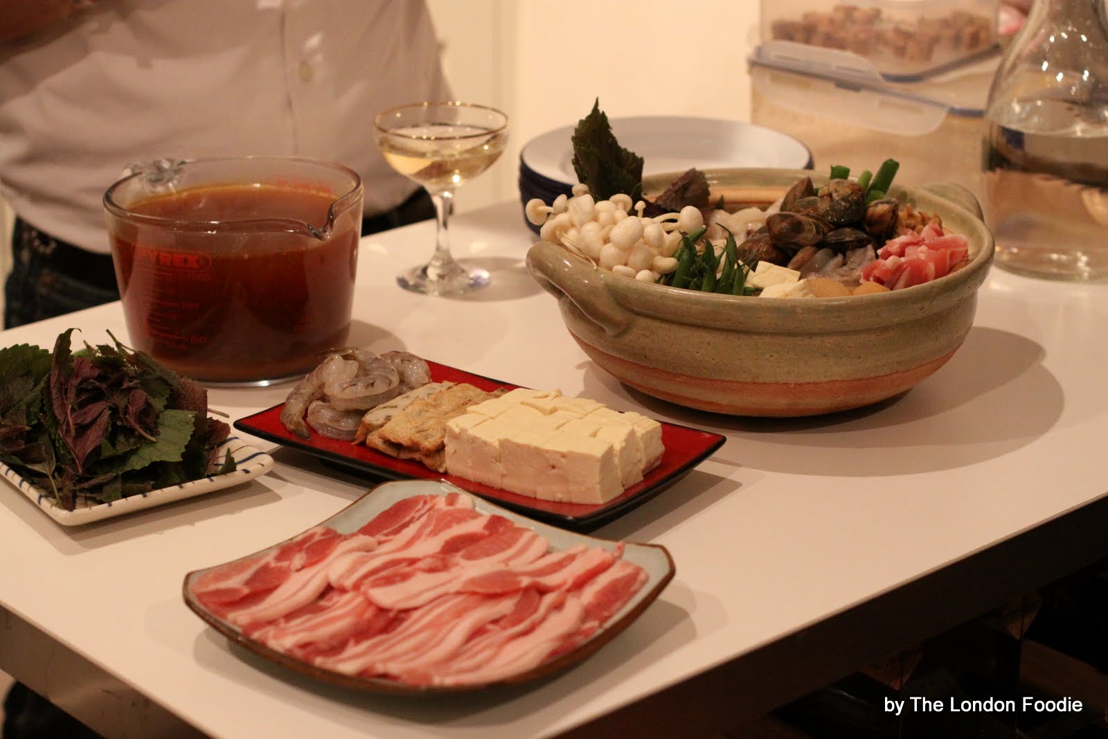 The London Foodie Japanese Spicy Pork and Seafood Nabe A Hearty