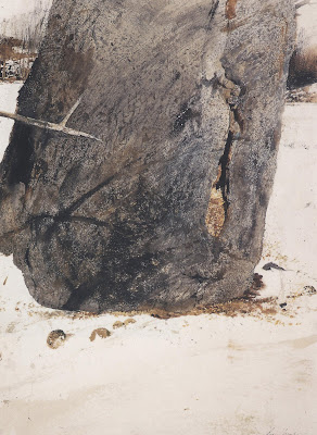 Here, a painting by Wyeth.