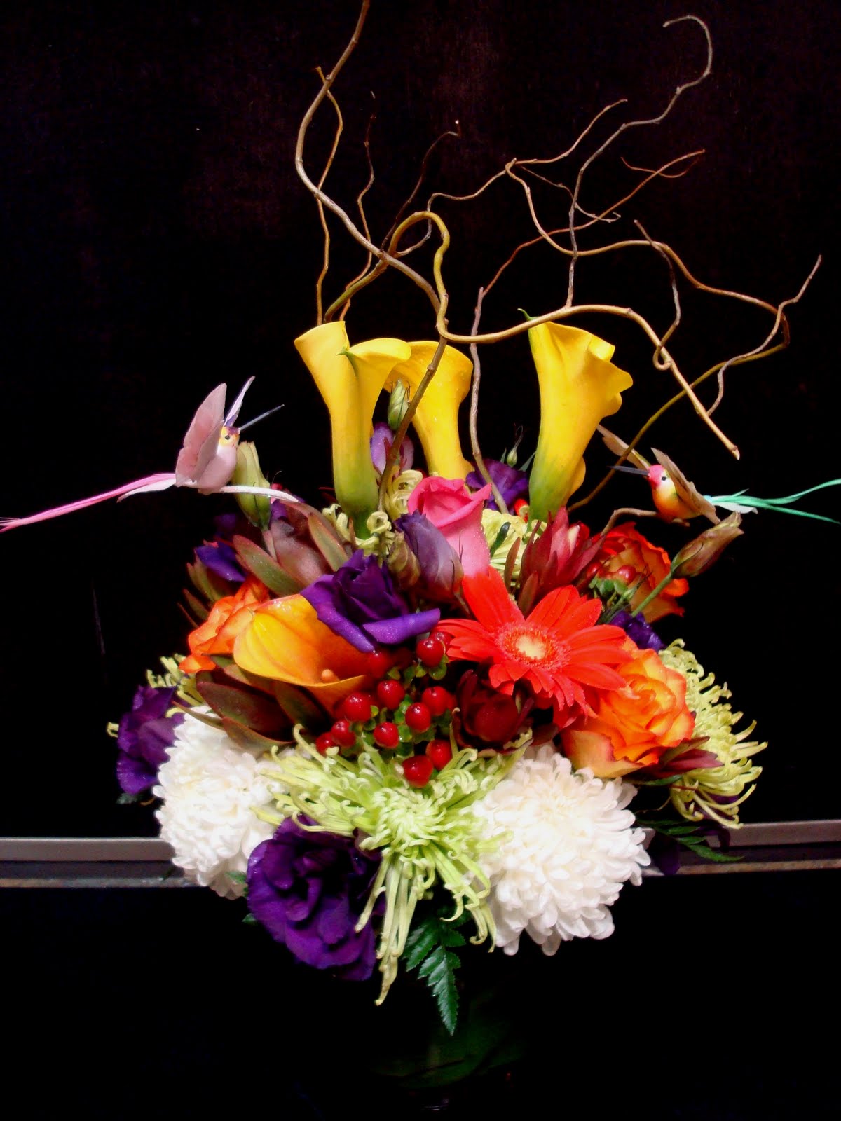 Bernardo's Flowers Vibrant Flower Arrangement