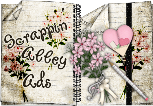 Scrappin Alley Ads