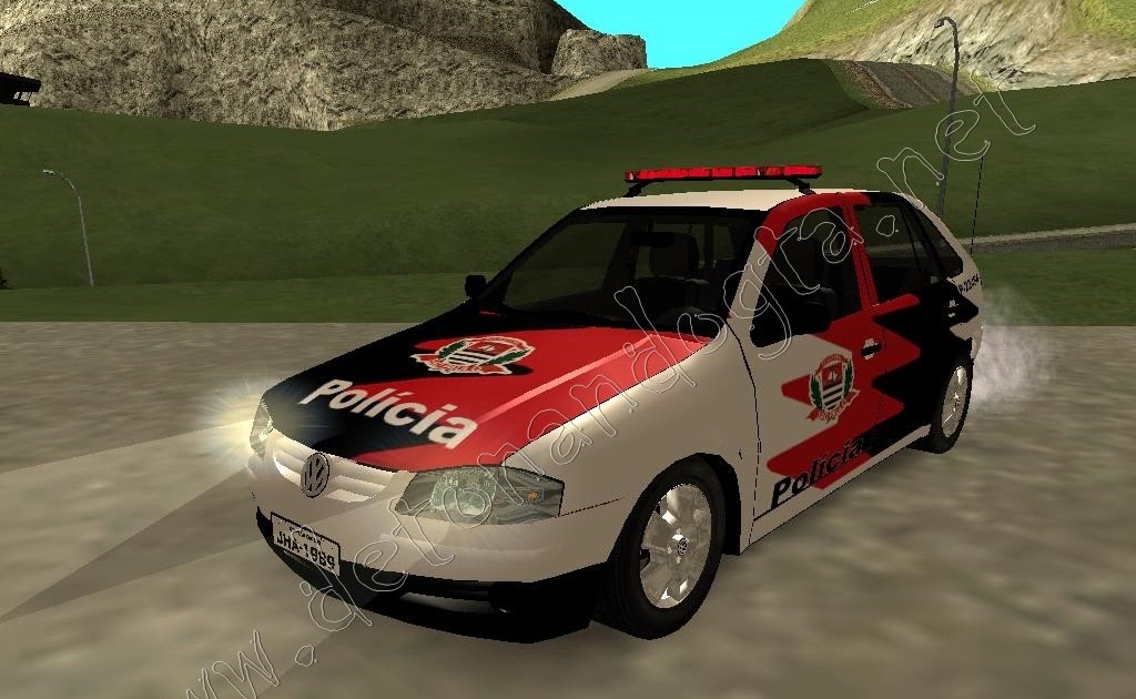 Dg Gta Sa Vw Gol G4 Policia Civil Sp
