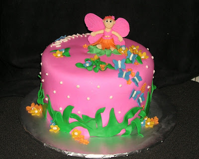 Girl Birthday Cakes on 1st Birthday Cake  This Was For A Little Girl Down The Street Who I