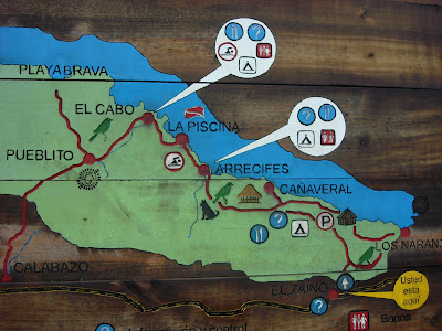 Parque Tayrona Map