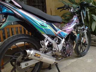 MODIFIKASI CAT SATRIA – F 