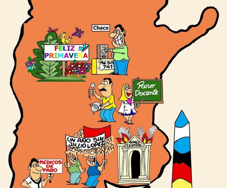 El blog de rocchia: Argentina en un Dibujo