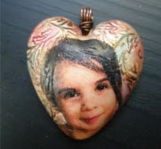 custom personalized heart pendant