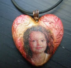 custom personalized heart pendant