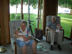 Grandma and Grandpa with the great grand kids