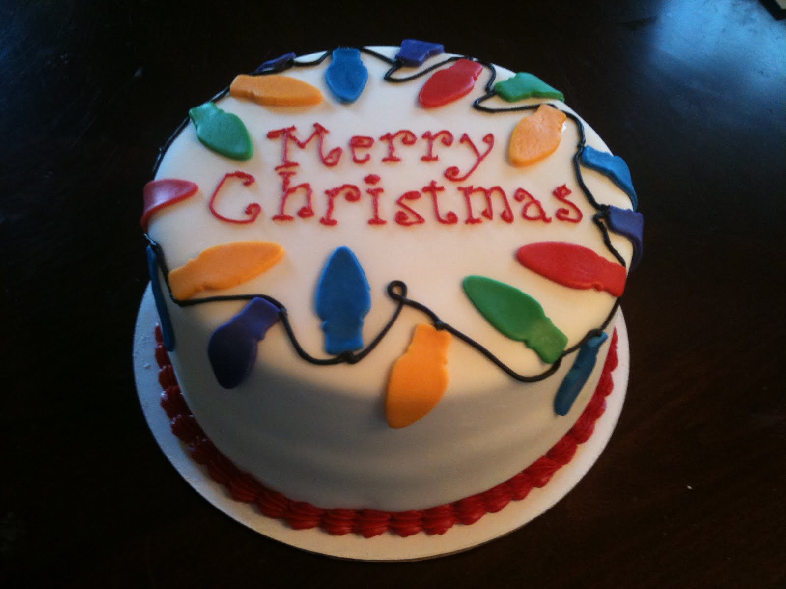 Cakes by Joanna Christmas Lights