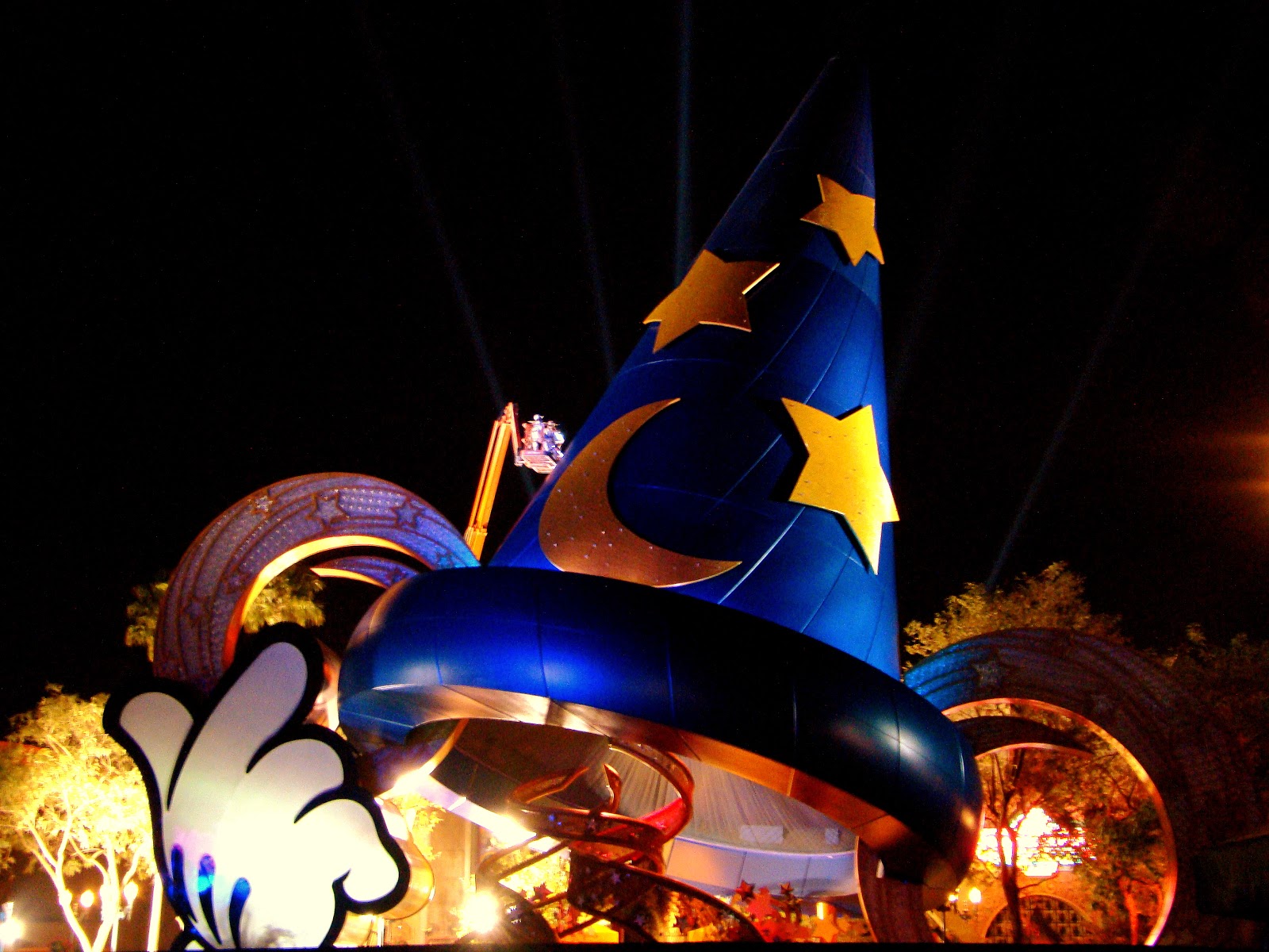 The Walt Disney World Picture of the Day: Sorcerer Hat Refurbishment