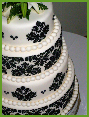 Black and White Damask Wedding Black and White Damask Wedding
