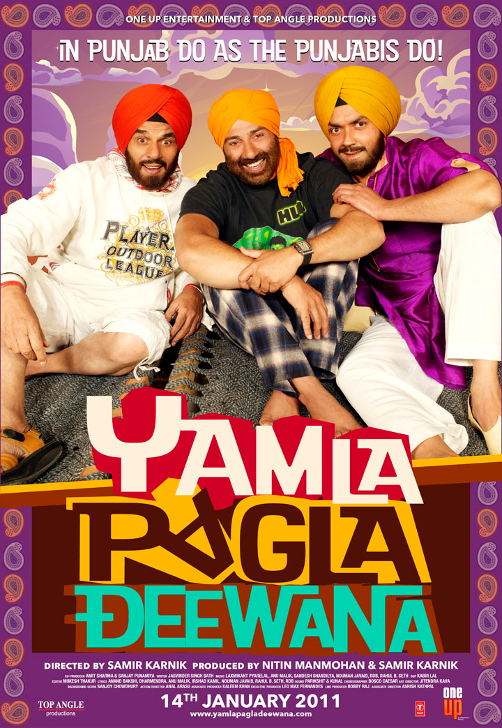 List Of Yamla Pagla Deewana Movie Songs