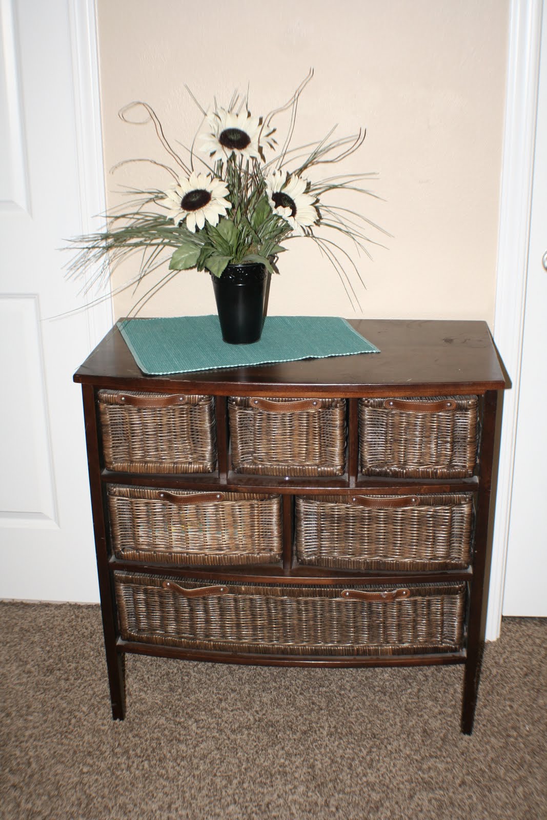 The Painted Porch {Six Basket Drawer Dresser)