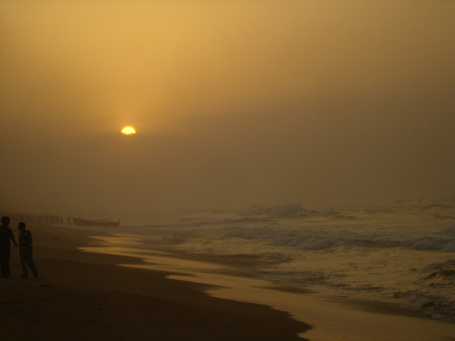 konark beach sunrise