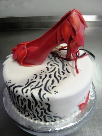 High Heel Birthday Cake