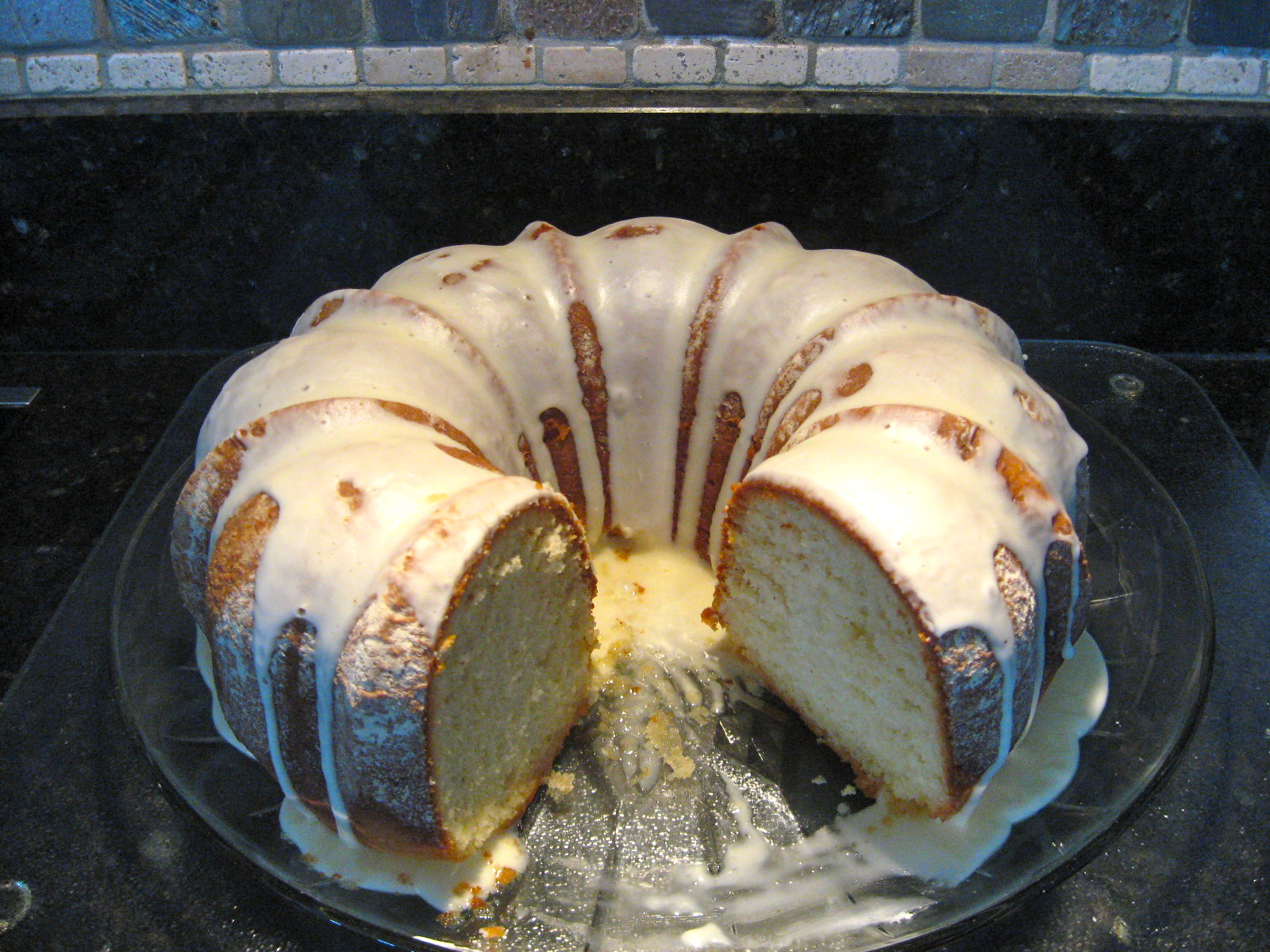 Egg Nog Rum Cake