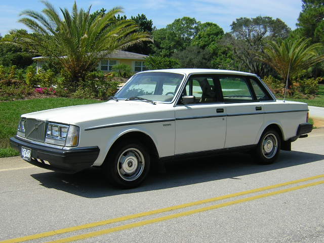 8 Hot Used cars being sold that you can afford... Volvo+240+white