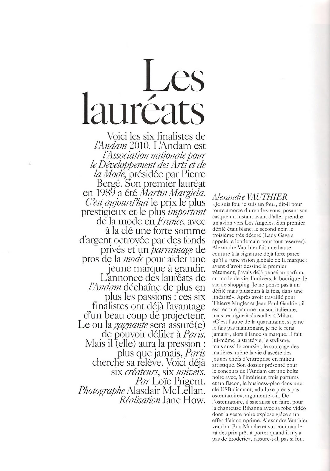 Imogen Newton Burberry