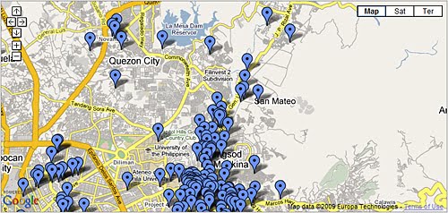 ondoy victims situational map ondoy victims situational map