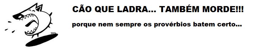 Cão que ladra... também morde!