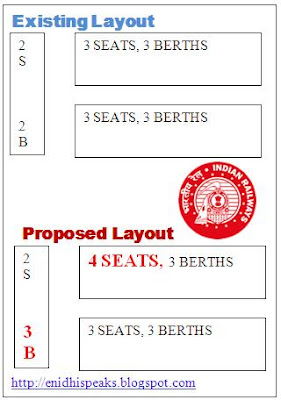 old and new seating layout