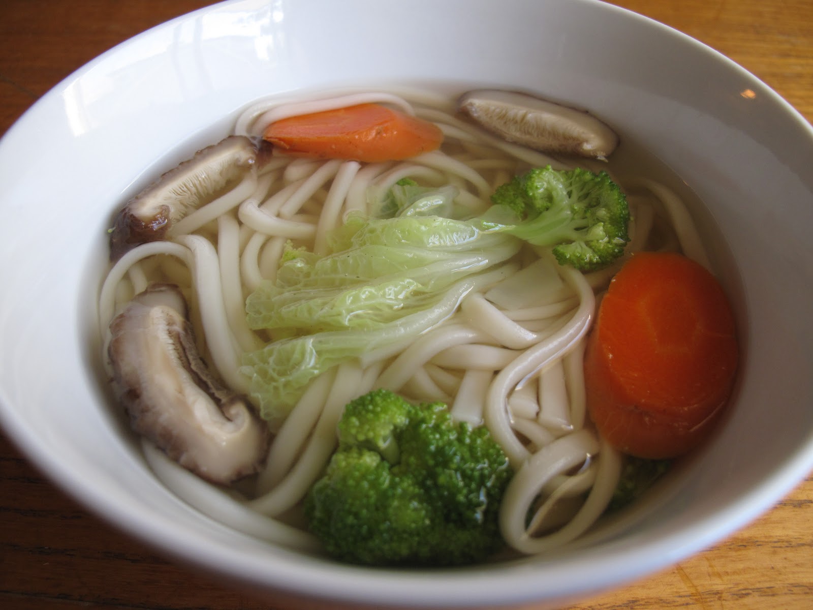 Vegetable Udon Soup Food For Vitality