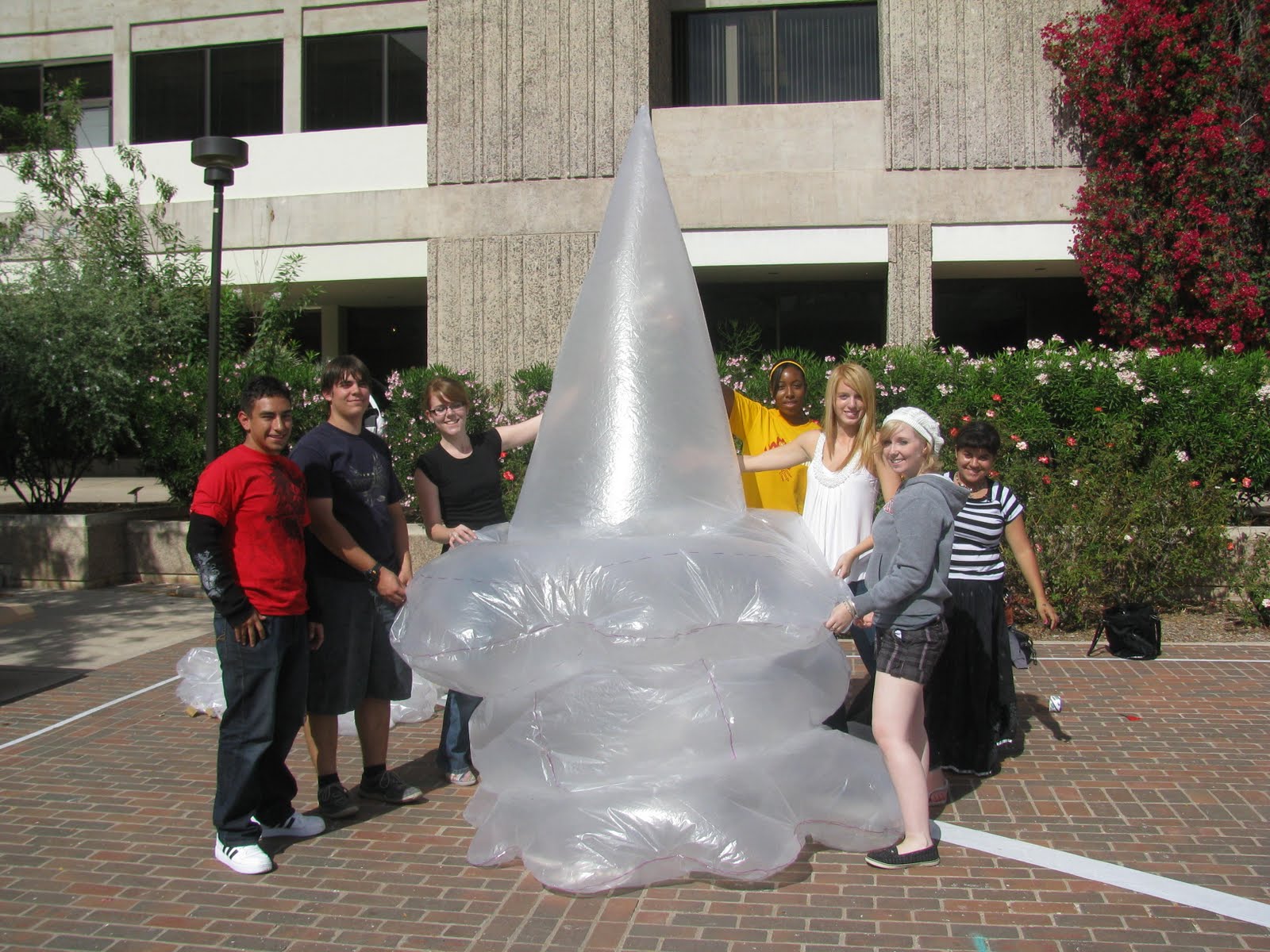 ASU 3D Design Inflatable Sculptures