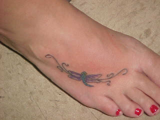 dragonfly tattoos, tattooing