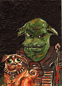 Aknot with Pug