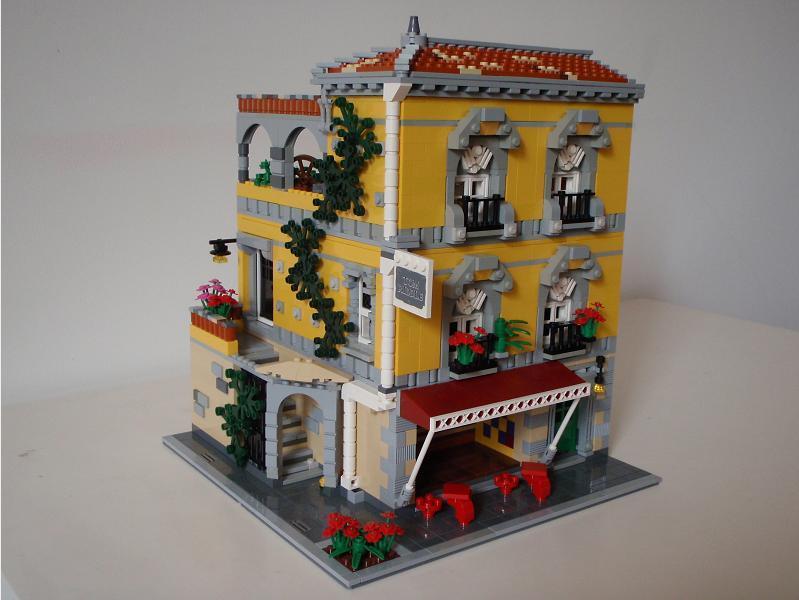 Lego Spanish Cafe Building Lego Spanish Cafe Building