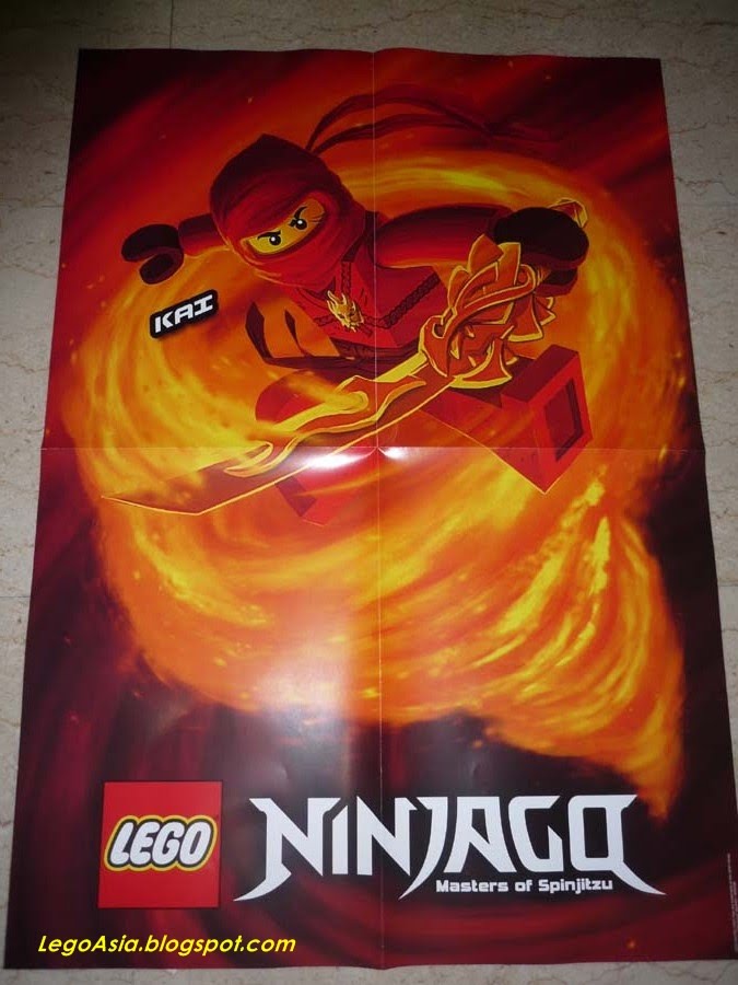 lego ninjago barcodes. Lego Asia: Ninjago Promotion