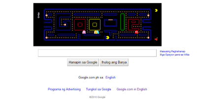 google pac man google pac man