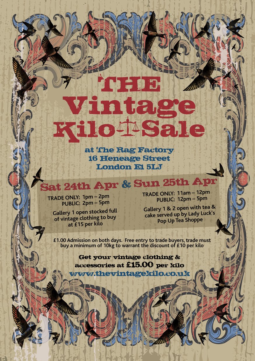 The Affordable Vintage Fashion Fair London's Vintage Kilo sale