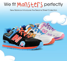 sesame street new balance shoes